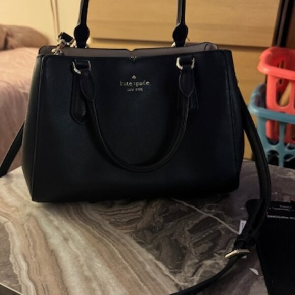 Kate Spade Tippy Small Triple Compartment Satchel Crossbody Bag - Picture 1 of 3